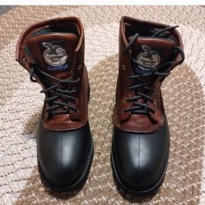 Georgia Boot Leather Steel Toe Men's Work Boots
